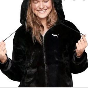 Victoria’s Secret PINK faux fur jacket